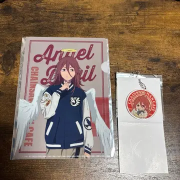 체인소 맨 카페 천사의 악마 아크릴 키링 파일