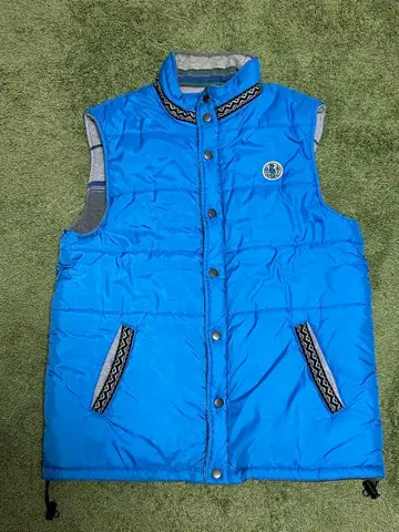 90s 빈티지 다운 베스트 리버서블 다운 베스트