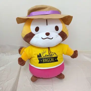 캠핑 라스칼 BIG 봉제 인형 약 40cm