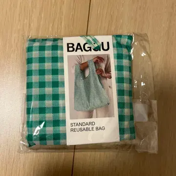 baggu 깅엄 체크 스탠다드 미사용 새상품