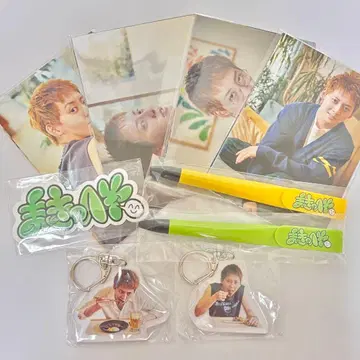 마키시마 테루 마키노 헤야 브로마이드 볼펜 아크릴 키링 스티커