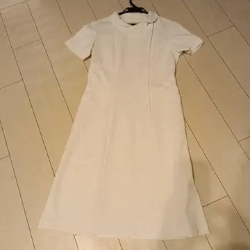 나카이 레벤 원피스 흰 옷 사이즈 M