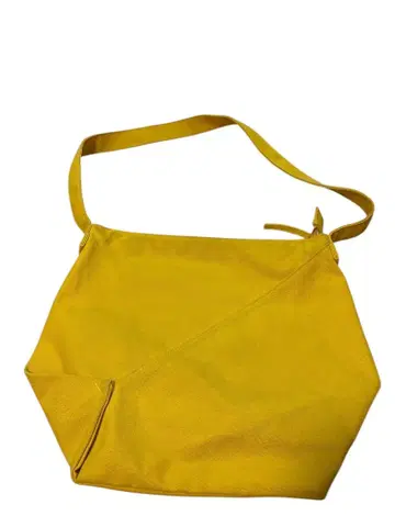 SOU SOU 숄더백/코튼/YLW/무지/