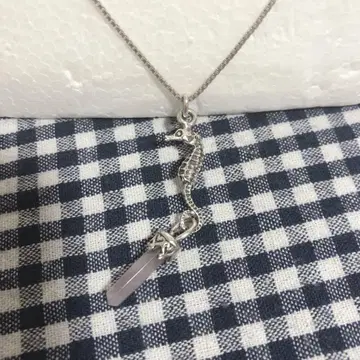 해마 실버 목걸이