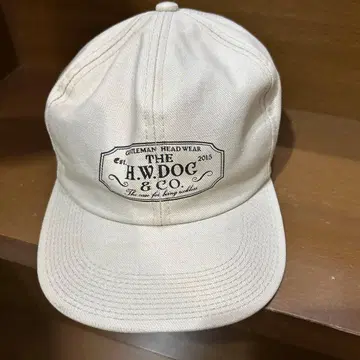 H.W.DOG & CO. 코튼 캡 ONE SIZE
