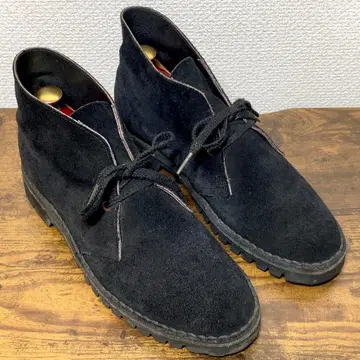 GRENSON 글렌슨 데저트 부츠 블랙 스웨이드 UK5 가죽 신발