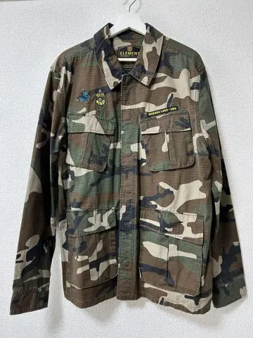 ELEMENT 밀리터리 자켓