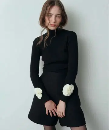 cygne 로즈 터틀 니트 ette