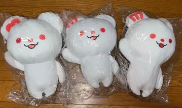 믹쿠마 봉제 인형 3개 세트