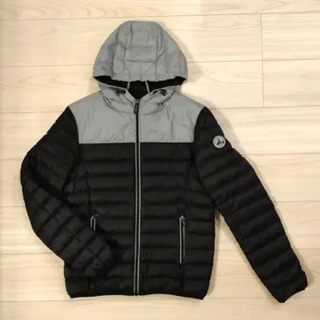 JOTT 조트 다운 자켓 블랙 x 그레이