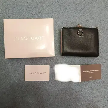 JILL STUART 이터널 금 가마구치 접이식 지갑