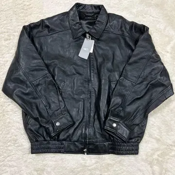 [택 포함 새상품] BEAMS 빔즈 가죽 자켓 블랙 양가죽 M