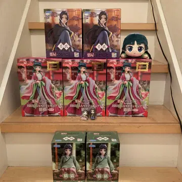 BRILLIANT 피규어 고양이 7체 세트