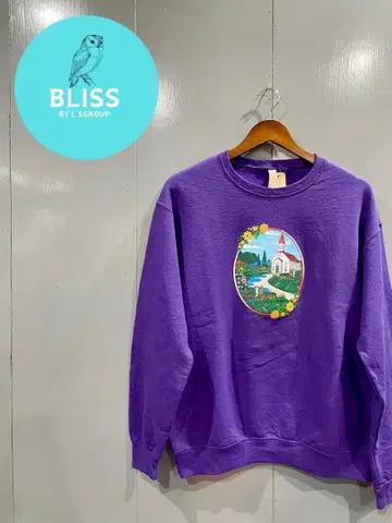 구제 JERZEES 프린트 맨투맨 트레이닝복