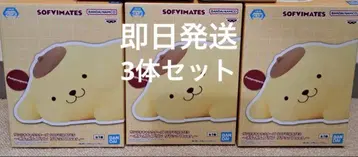폼폼푸딩 소프트 비닐 피규어 산리오 3개 세트
