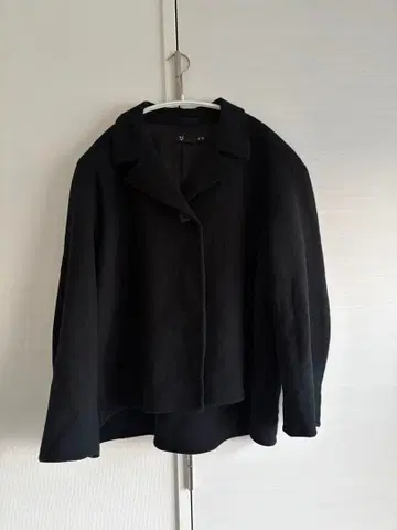 UNIQLO+J 더블 페이스 셔츠 자켓 블랙 M