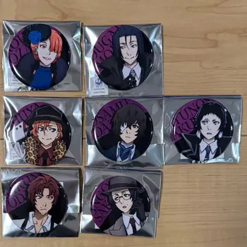 문호 스트레이독스 마루이 포트 마피아 시크릿 캔뱃지 7종