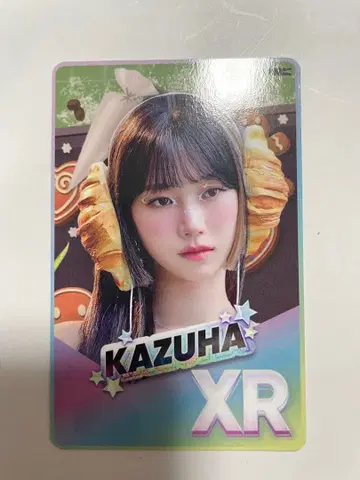 르세라핌 RHYTHM HIVE 트레이딩 카드 카즈하 2