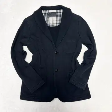 NN by 넘버나인 숄카라 자켓 3 음표 체크