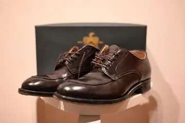 알든 다크 브라운 가죽 드레스 슈즈 브라운