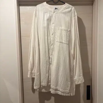 pilgrim surf +supply 화이트 긴팔 셔츠 L