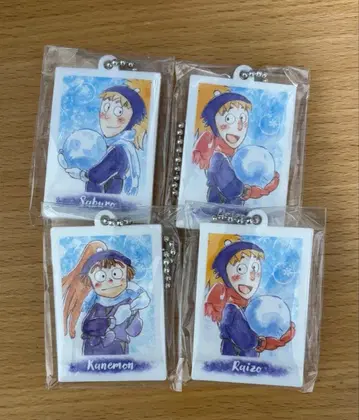 닌타마 란타로 미니 아크릴 키링 컬렉션