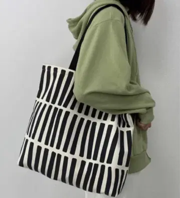 토트백 여성용 캔버스 A4