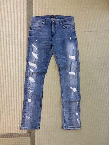 ZARA 스키니 데님 블루 허리 32