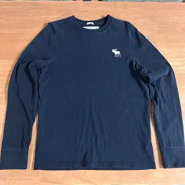 Abercrombie & Fitch 긴팔 티셔츠 XL 블랙