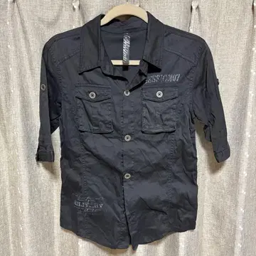 y111904 SEDITION 밀리터리 셔츠 블랙 44