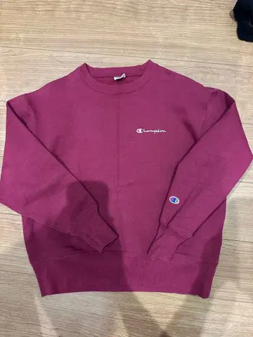 Champion 버건디 크루넥 M