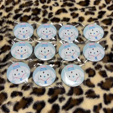 산리오 밀크 캔뱃지 라이브 캐릭터