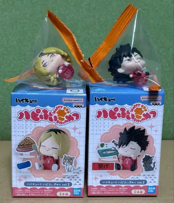 하이큐!! 해피 피규어 2종 & 푸치토 스와리마스 2종