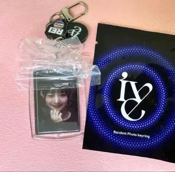 한국 한정판 IVE 랜덤 사진 키링 레이 REI 새상품