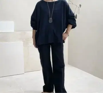 argue COTTON WIDE BASEBALL T 네이비