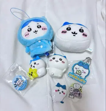 하치와레 파자마 파티 가챠 키링 아크릴 스탠드 배지 마스코트