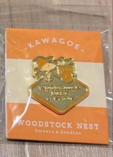 우드스탁 네스트 카와고에점 한정판 핑배치 스누피