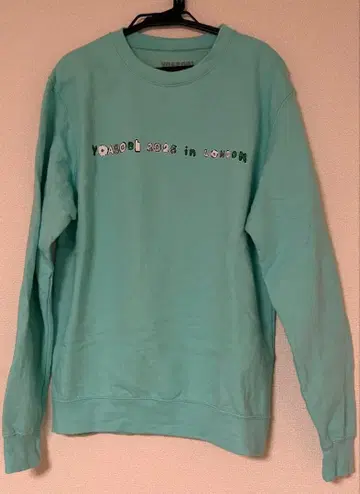 YOASOBI 런던 공연 굿즈 크루넥/카리비안 블루