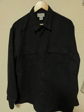 KNIGHTSBRIDGE 블랙 긴팔 셔츠 L 사이즈