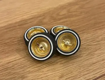 프라모델 로우라이더 와이어 휠 골드