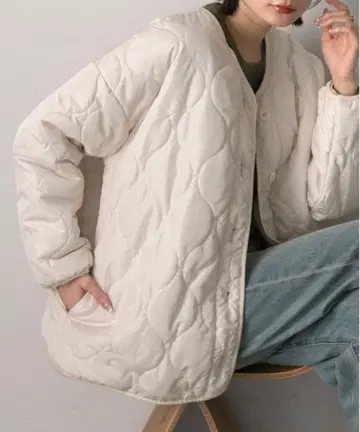 ad thie 퀼팅 패딩 자켓