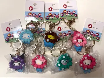 산리오 미야쿠미야쿠 변신 마스코트 파스텔 키링 컴플리트