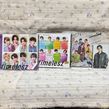 timelesz Steal The Show/레시피 3형태+트레카 세트