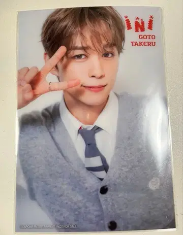 THE WINTER MAGIC 라포네 스토어 클리어 엽서 고토 타케루