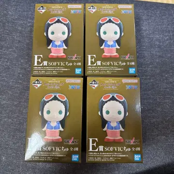 제일복권 원피스 메모리 오브 히로인즈 E상 SOFVIC 큥 세트