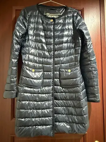 Herno 블랙 다운 자켓
