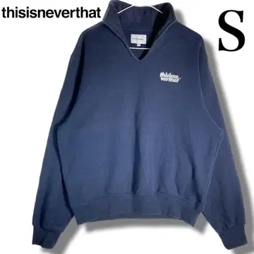 디스이즈네버댓 오픈 카라 맨투맨