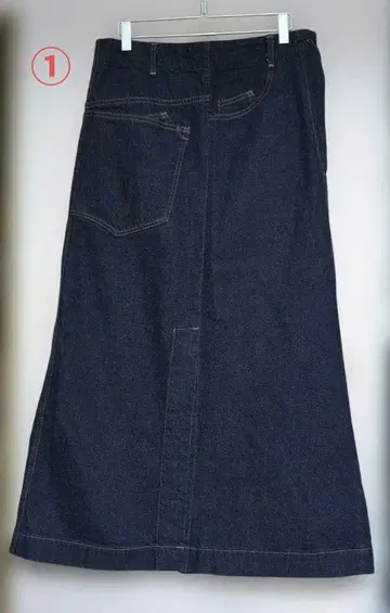 [ 새상품급 ] 라프레 데님 스커트 해밀턴 에센스