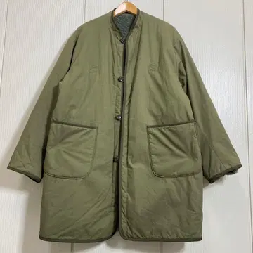 새상품급 ARMY TWILL 브로큰 트윌 리버서블 자켓 플리스