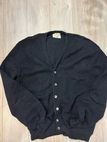 알파카 울 60s 빈티지 가디건